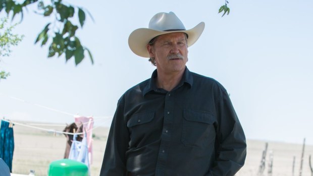 Jeff Bridges plays Texas Ranger Marcus Hamilton, a lawman tasked with capturing two brothers on the eve of his retirement, in <i>Hell or High Water</i>.