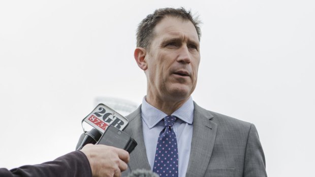 Ambitious: James Sutherland believes the rebel league is not a threat.