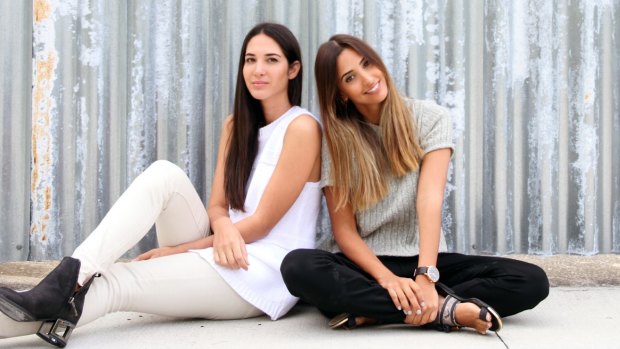 Thessy Kouzoukas and Yiota Karalouka of Sabo Skirt don't have a background in fashion - they're hobbyist clothes bloggers turned glamorous NYFW runway designers.