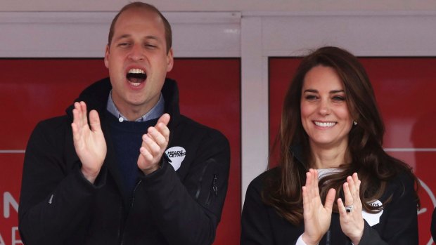 Expecting once again: The Duke and Duchess of Cambridge.