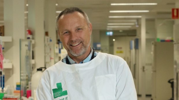 Professor Murray Norris says curing is not enough, "we need to develop newer, safer, more effective treatments that are going to give us the same results but without the side effects".