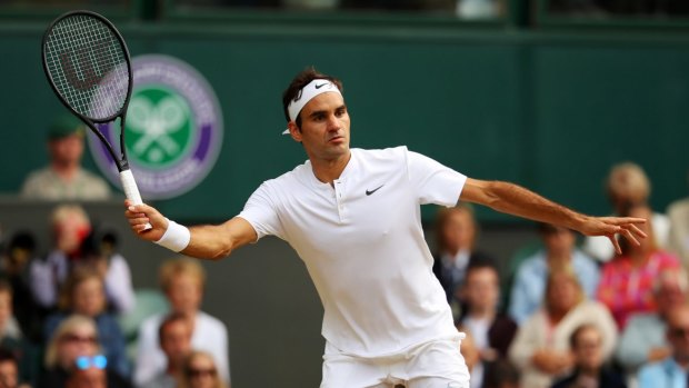 Roger Federer has won a record eight Wimbledon title.