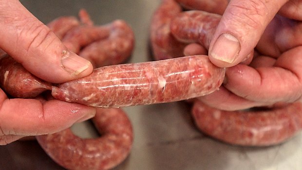 Messages about a 'million sausages', the court heard, were code for money.