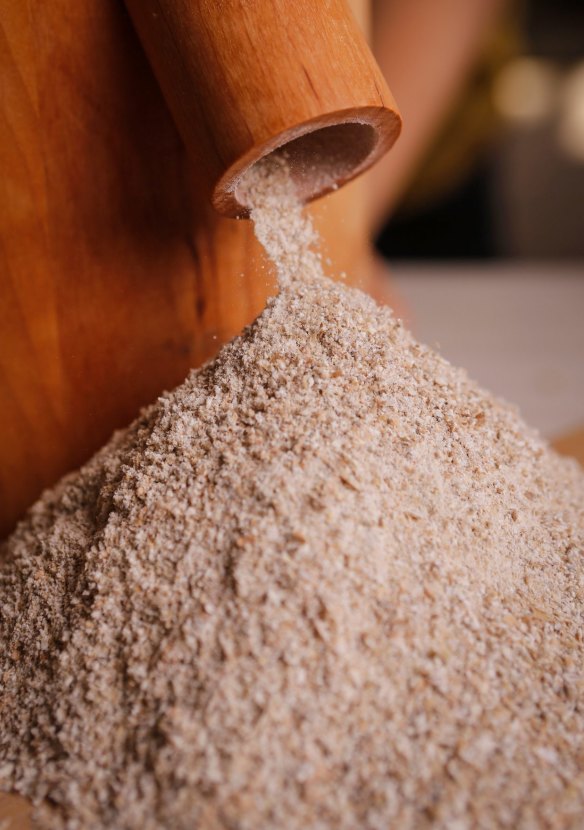 Nerida Thompson's stonemilled flour.