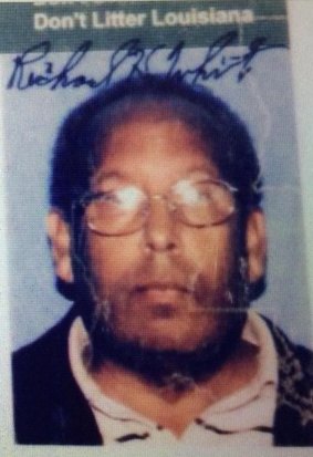 This drivers license image released by the Jefferson Parish Sheriff's Office shows Richard White. 