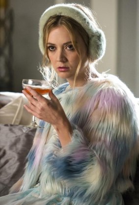 Lourd's character in <i>Scream Queens</i>, Chanel No. 3, wears furry earmuffs as a homage to Princess Leia's iconic hairstyle.