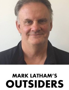 The image that appears on Mark Latham's new Facebook page.