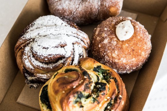 Baked treats from Small Talk in Glebe.