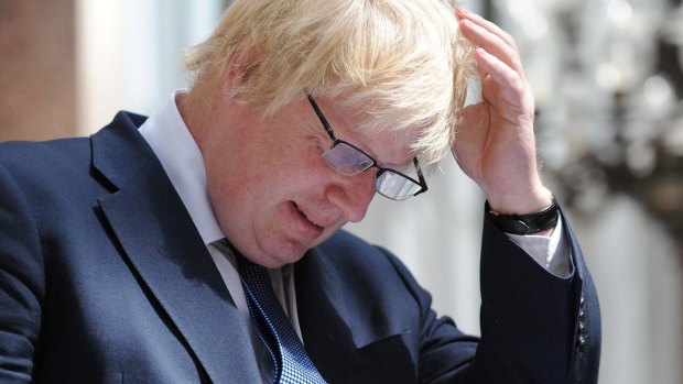 Johnson shrugged off in his typically colourful fashion the European expressions of horror at his appointment. 