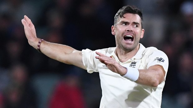 England's best: James Anderson.