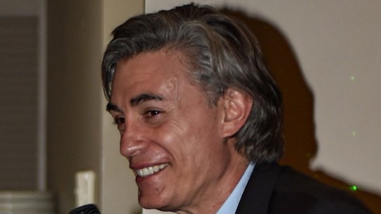 Joseph 'Pino' Acquaro at Parkville's Reggio Calabria Club.