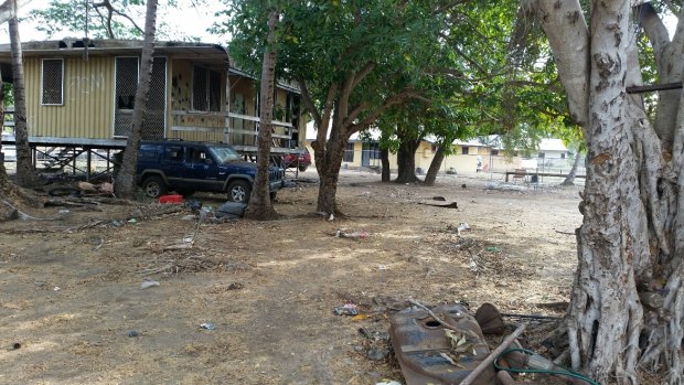 The township of Angurugu, where the brawl occurred on Friday. 