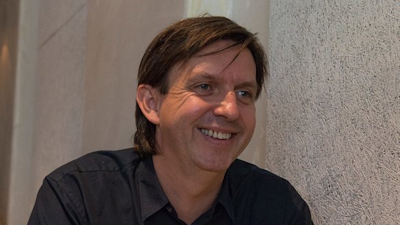Chef Andrew McConnell during lunch with Age journalist Michael Harry at Tipo 00 Italian restaurant in in Melbourne.