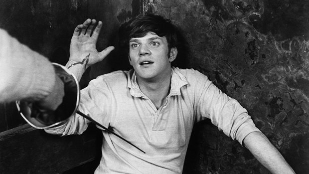 Malcolm McDowell in the 1968 film If...