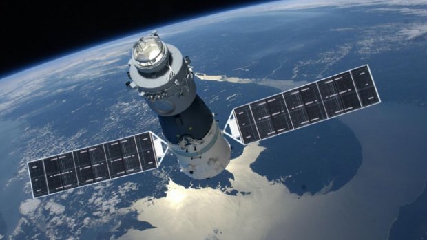 China's Tiangong-1 is heading back to Earth.