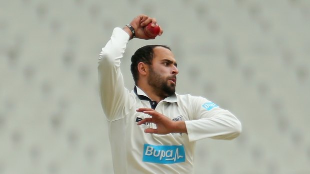 Fawad Ahmed collected 5-24 against the Redbacks