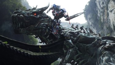 Chinese dragon ... <i>Transformers: The Age of Extinction</i>.