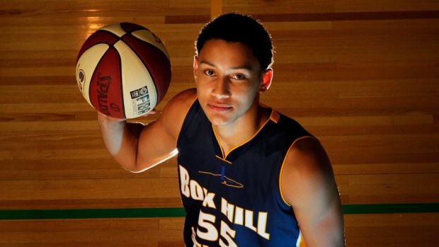 Australian basketballer and NBA draft prospect Ben Simmons.