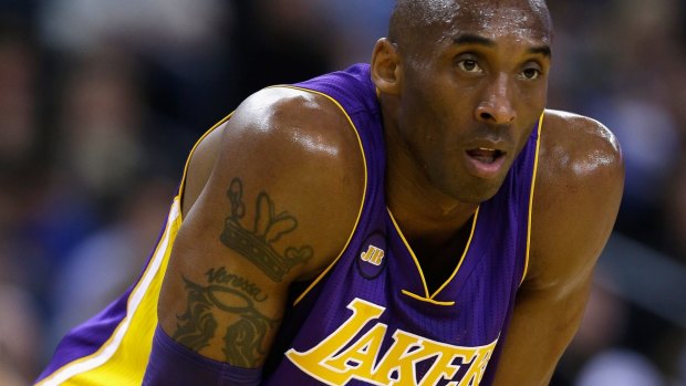 Lakers star Kobe Bryant.