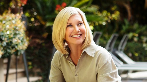 Olivia Newton-John, photographed at Gaia Retreat & Spa near Byron Bay. 