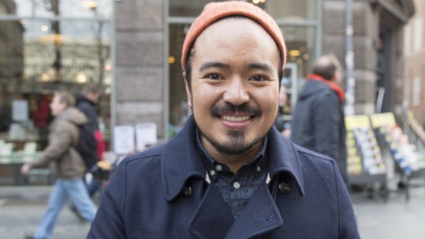 Adam Liaw dresses up warmly for his Scandinavian series.