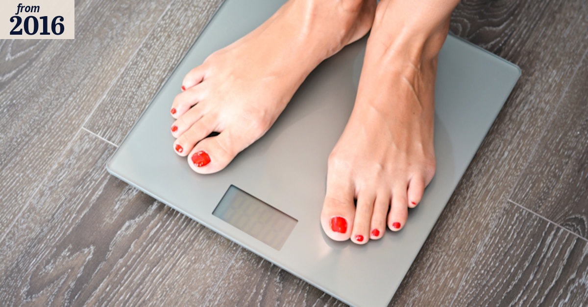 This is probably the least you'll weigh all year. Sorry.