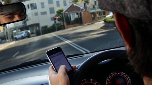 Police fined motorists for using a mobile phone while driving more than 25,000 times last year.