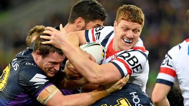 Milestone: Roosters forward Dylan Napa will play his 100th NRL game this weekend.