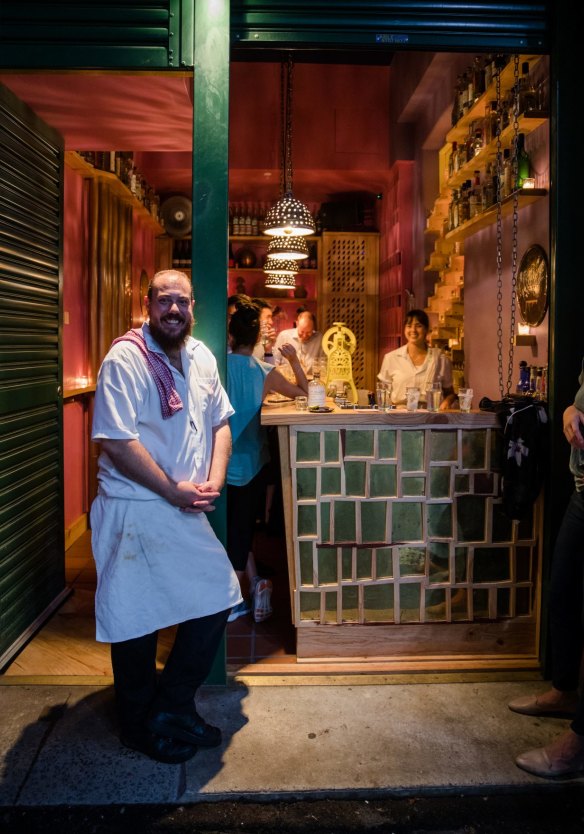 Alex "Happy" Gilmour at Cantina OK!. Sydney CBD.