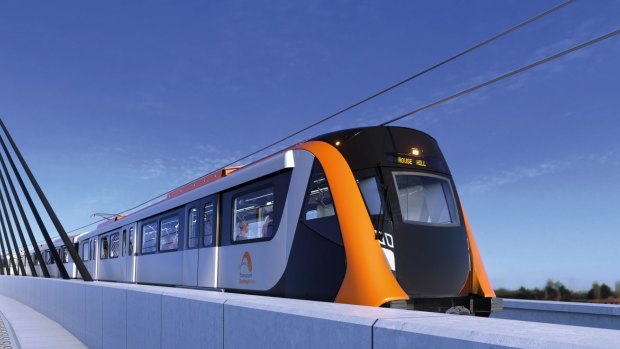 Metro trains operating to Sydney Airport would offer more room for airline passengers carrying baggage, the report says.
