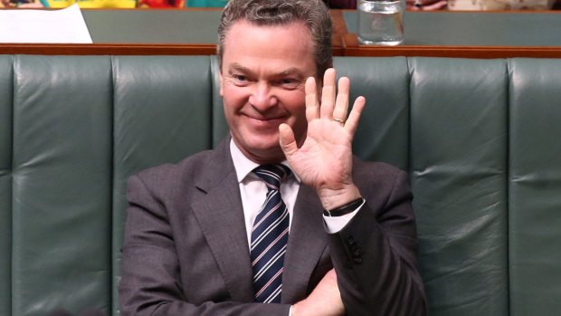 Politician-turned-writer Christopher Pyne.