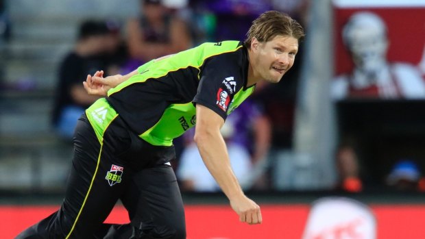 Letting fly: Shane Watson says Ben Stokes will be a better person for the punishment.