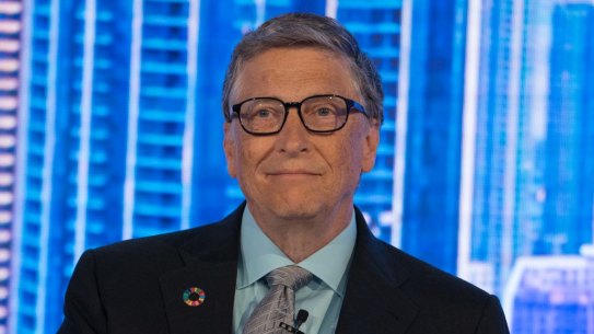 Bill Gates, co-founder of the Bill and Melinda Gates Foundation, listens during the Bloomberg Global Business Forum in New York, U.S., on Wednesday, Sept. 20, 2017. The forum, hosted during UN General Assembly week, brings leaders to work together, through on-the-record mainstage discussions and private bilateral and multilateral meetings, to address the most pressing economic issues facing us today. Photographer: Misha Friedman/Bloomberg