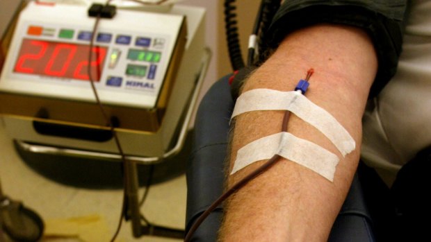 The age of 81 – the official cut-off age for blood donors in Australia.