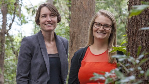 Lecturer Kirsty Wright and honours student Felicity Poulsen are working to identify fallen Australian soldiers, whose remains were left on World War II battlefields.