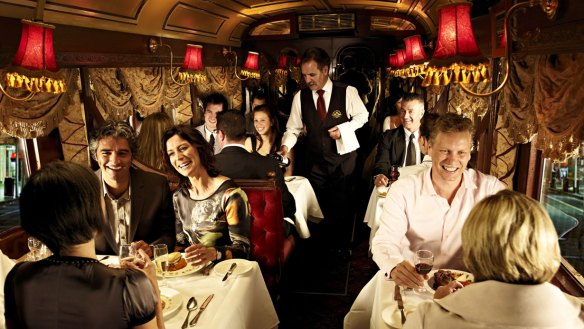 The iconic Melbourne restaurant tram service has temporarily ground to a halt.