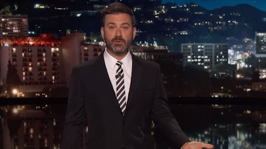 "I'm not joking when I say I would feel more comfortable if Cersei Lannister was running the country at this point," said Kimmel.