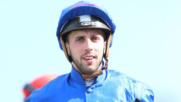 Man in blue: Brenton AVdulla will take over on Hartnell in Saturday's Chipping Norton Stakes at Randwick.
