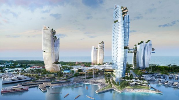 ASF's proposal for a new $3 billion casino resort at Southport Spit was rejected on Tuesday.