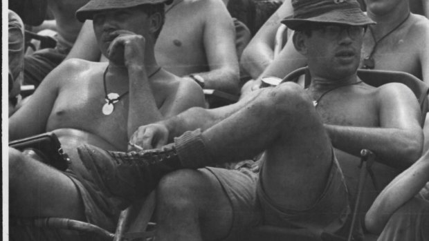 Keeping it casual: Australian soldiers off duty in Vietnam, 1967.
