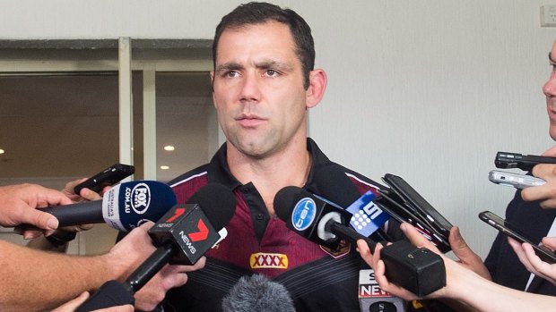 Pay war: Cameron Smith says the NRL has misrepresented the players' pay proposal.