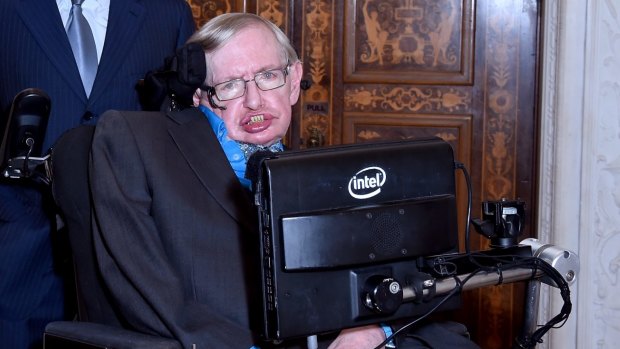 Where does information about a star that formed a black hole go to? Theoretical physicist Stephen Hawking says it goes to the event horizon on the boundary of a black hole.
