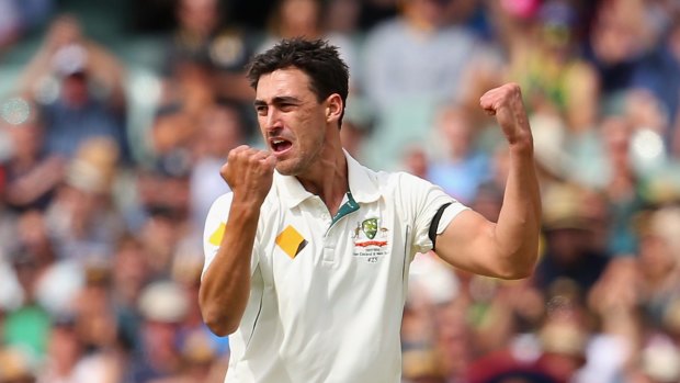 History beckons: Mitchell Starc has the ability to take 300 Test wickets.