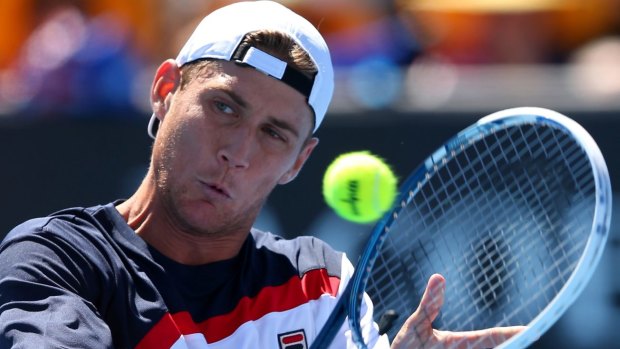 Room for one more: Matt Ebden will compete in the men's singles at Wimbledon. 