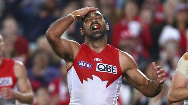 Campaigner: Adam Goodes was publicly maligned over an extended period. 