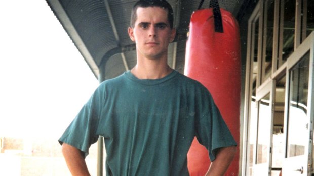 Matthew De Gruchy in prison circa 2001.