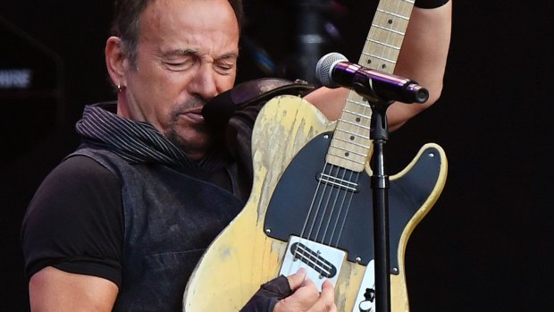 Bruce Springsteen could blow audiences backward.