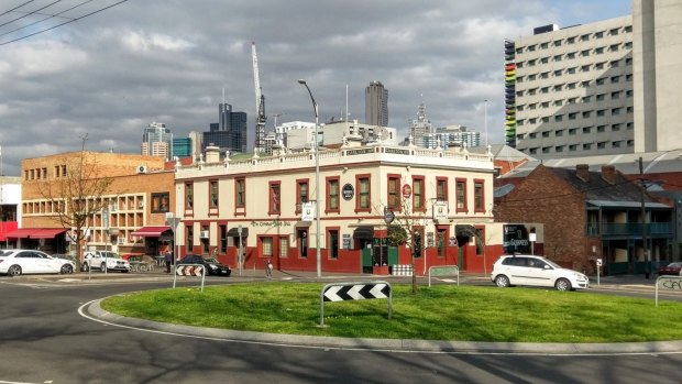 The Corkman Irish pub in Carlton, built in 1857, as it was last October. 