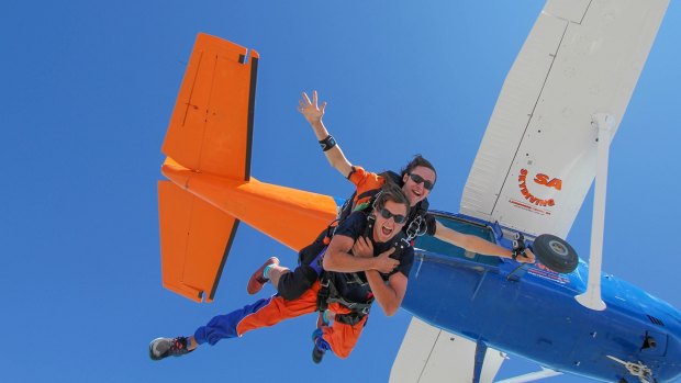 The highest skydive experience in Australia begins at Goolwa Airport.