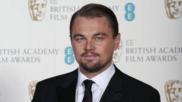 Actor Leonardo DiCaprio poses for a photograph at the British Academy of Film and Arts (BAFTA) awards ceremony at the Royal Opera House in London last year.   